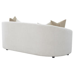 Rainn Boucle Upholstered Sloped Arm Sofa Latte - 509171