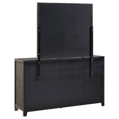 Kieran 6-drawer Dresser with Mirror Grey - 224743M