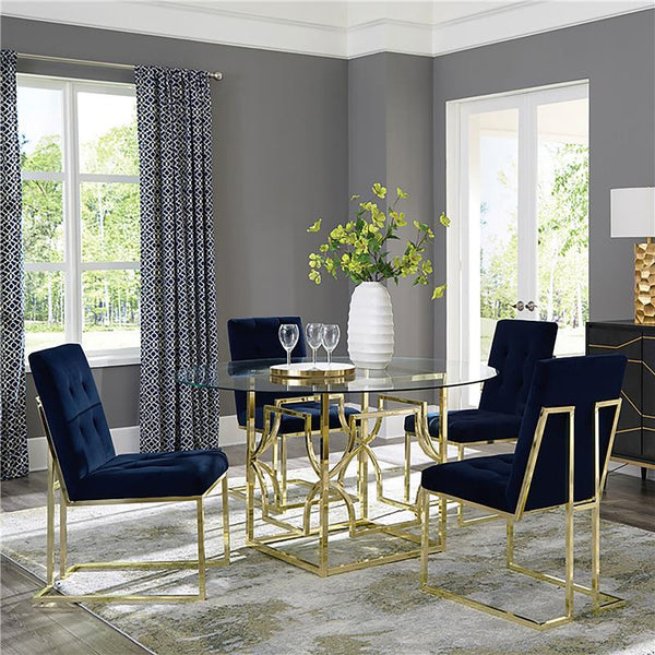 Starlight Dining Table Base Brass - 192641