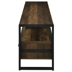 James 3-drawer Engineered Wood 60" TV Stand Dark Pine - 704282