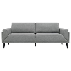 Rilynn 2-piece Upholstered Track Arm Sofa Set Grey - 509524-S2