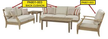 Clare View Back Cushion - PA801-003