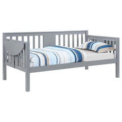 Bethany Wood Twin Daybed with Drop-down Tables Grey - 300838
