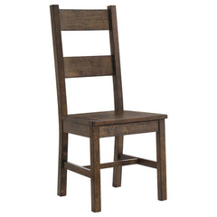 Coleman Dining Side Chairs Rustic Golden Brown (Set of 2) - 107042