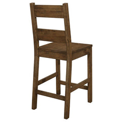 Coleman Counter Height Stools Rustic Golden Brown (Set of 2) - 192029