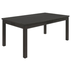 Marbrisa Rectangular Dining Table Matte Black - 123071