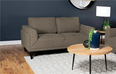 Rilynn Upholstered Track Arm Loveseat Brown - 509522