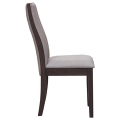 Spring Creek Upholstered Side Chairs Taupe (Set of 2) - 106583