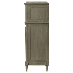 Alderwood 5-drawer Bedroom Chest French Grey - 223125