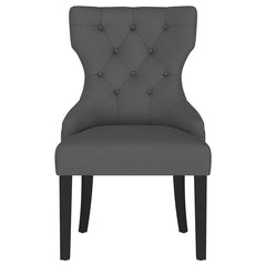 Baney Upholstered Parson Dining Side Chair with Tufted Back Grey - 115562