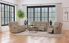 Brentwood Upholstered Recliner Chair Taupe - 610283
