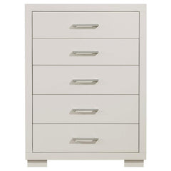 Jessica 5-drawer Chest White - 202995