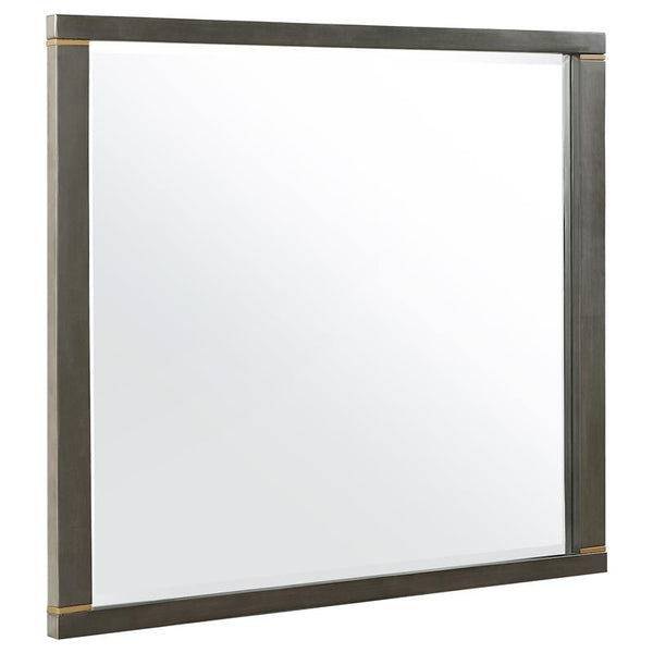 Kieran Dresser Mirror Grey - 224744