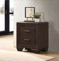 Kauffman 2-drawer Nightstand Dark Cocoa - 204392