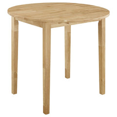 Bucknell 3-piece Dining Set with Drop Leaf Natural and Tan - 130006