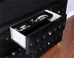 Deanna 7-drawer Rectangular Dresser Black - 206103