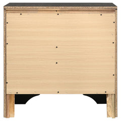 Miranda 2-drawer Nightstand Tray Black - 206362