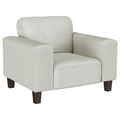 Deerhurst 3-piece Upholstered Track Arm Sofa Set Beige - 509647-S3