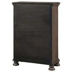 Emmett 5-drawer Bedroom Chest Walnut - 224445