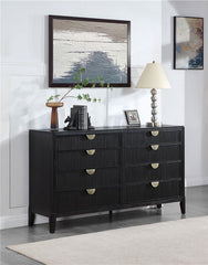 Brookmead 8-drawer Dresser Black - 224713