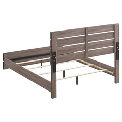 Brantford 4-piece Eastern King Bedroom Set Barrel Oak - 207041KE-S4