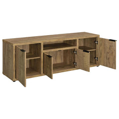 Tabby 4-door Engineered Wood 60" TV Stand Mango - 701702