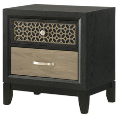 Valencia 2-drawer Nightstand Black - 223042
