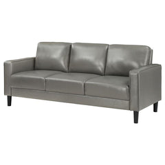 Ruth Upholstered Track Arm Sofa Grey - 508365
