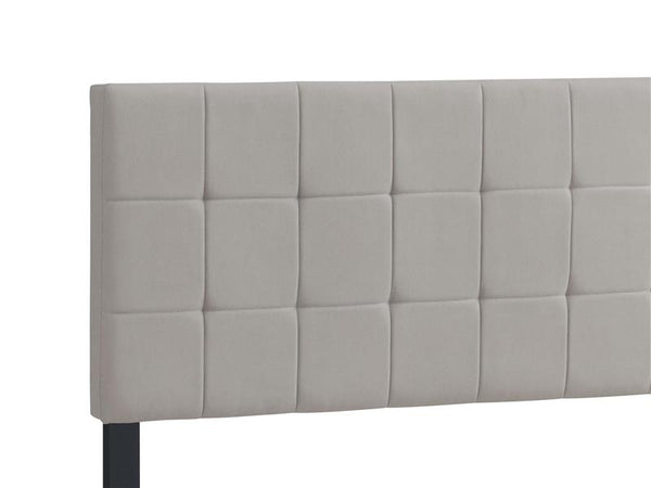Fairfield Upholstered Eastern King Panel Bed Beige - 305952KE