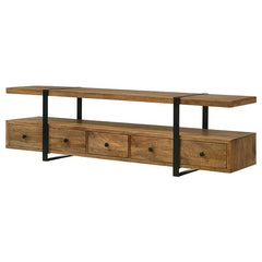 Otto 5-drawer Mango Wood 70" TV Stand Media Console Brown - 703243