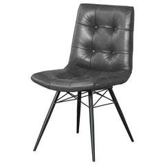 Aiken Tufted Dining Chairs Charcoal (Set of 4) - 110302