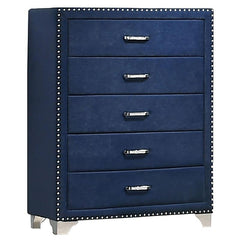 Melody 4-piece Queen Bedroom Set Pacific Blue - 223371Q-S4