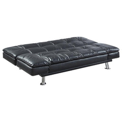 Dilleston Upholstered Tufted Convertible Sofa Bed Black - 300281