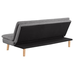 Scout Upholstered Tufted Convertible Sofa Bed Grey - 360045