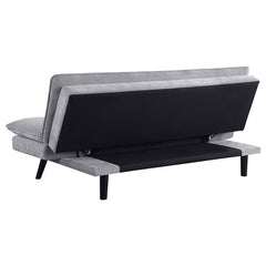 Laredo Upholstered Tufted Convertible Sofa Bed Grey - 360018
