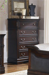 Cambridge 5-drawer Rectangular Chest Cappuccino - 203195