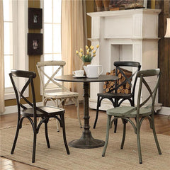 Oswego Round Bistro Dining Table Bronze - 100063