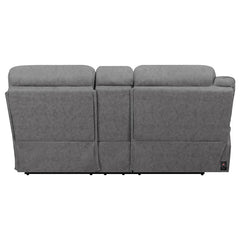 Higgins Upholstered LAF Power Loveseat Grey - 600370B1