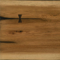 Bexley Rectangular Live Edge Dining Set Natural Honey and Espresso - 110331-S6