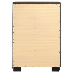 Kauffman 5-drawer Chest Dark Cocoa - 204395