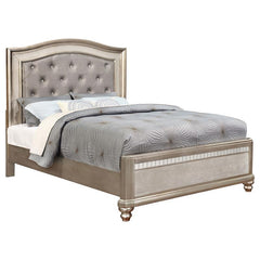 Bling Game 5-piece Queen Bedroom Set Metallic Platinum - 204181Q-S5