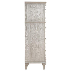Evangeline 6-drawer Bedroom Chest Silver Oak - 223395