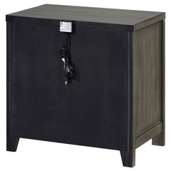 Kieran 2-drawer Nightstand Grey - 224742