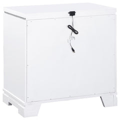 Eleanor 4-piece California King Bedroom Set White - 223561KW-S4