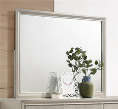 Salford Dresser Mirror Metallic Sterling - 222724