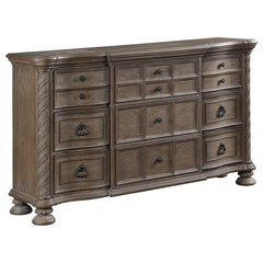 Emmett 4-piece Queen Bedroom Set Walnut - 224441Q-S4