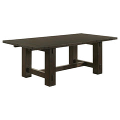 Calandra Rectangle Dining Table with Extension Leaf Vintage Java - 192951
