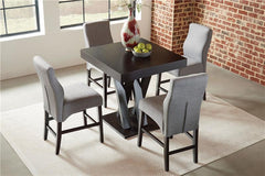 Freda Square Counter Height Table Cappuccino - 100523