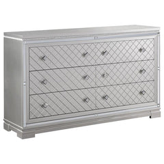 Eleanor 5-piece Queen Bedroom Set Metallic Mercury - 223461Q-S5