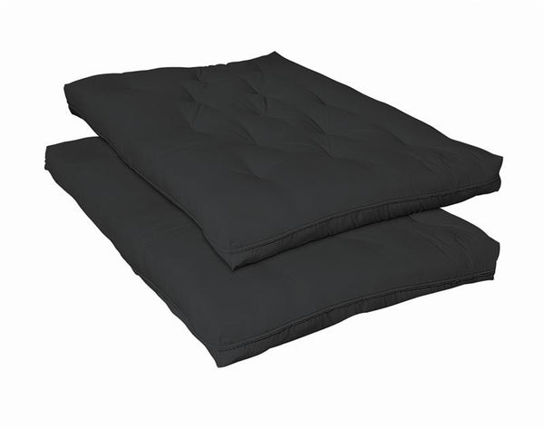 7" Deluxe Futon Pad Black - 2005